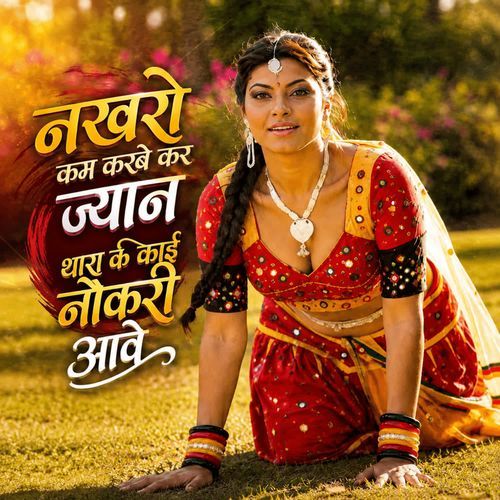 Nakhro Kam Karbe Kar Jyaan Thara Ke Kai Naukri Aave