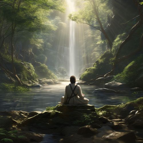 River Tranquility: Stream Meditation Melodies_poster_image