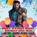 Happy birthday happy birthday bhai mere