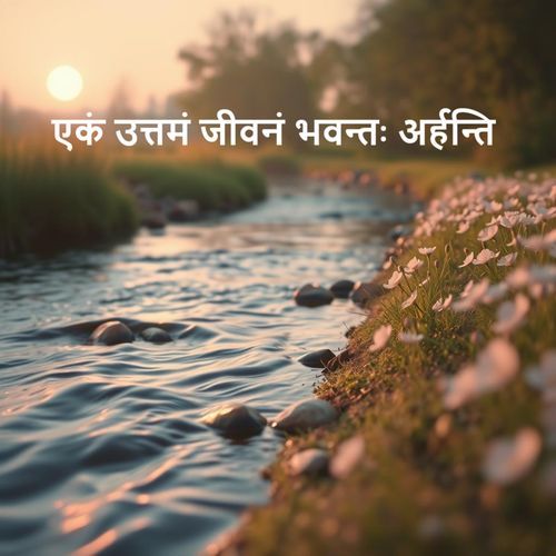 एकं उत्तमं जीवनं भवन्तः अर्हन्ति