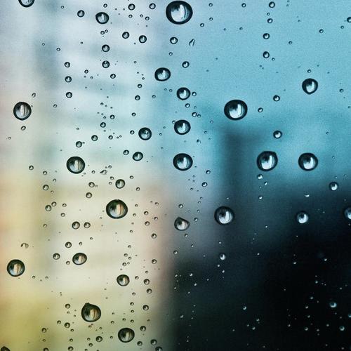 Rain Fall on a Window