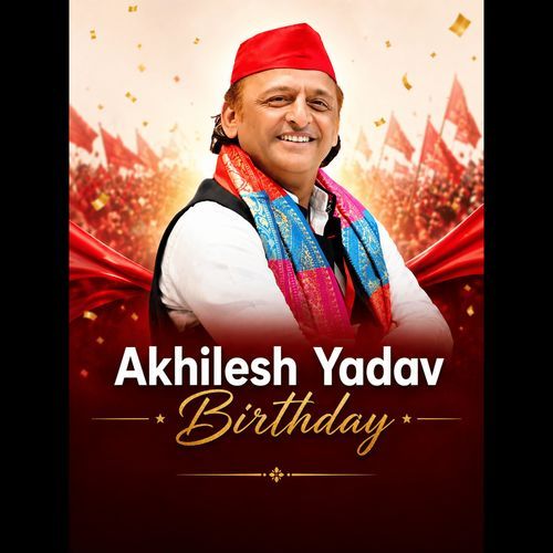 Akhilesh Yadav Birthday