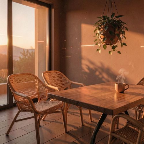 Morning Focus Patio Vibes