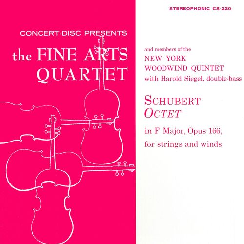 Schubert: Octet in F Major, Op. 166 (Remastered from the Original Concert-Disc Master Tapes)