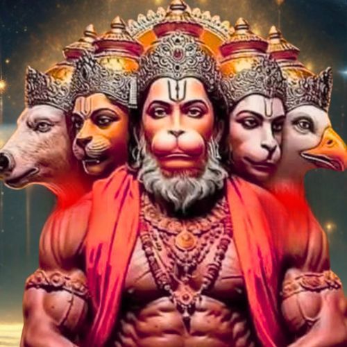 Panchmukhi Hanuman Gayatri Mantra (Panchmukhi Hanuman Stotra) [Panchvaktra Hanuman Mantra]