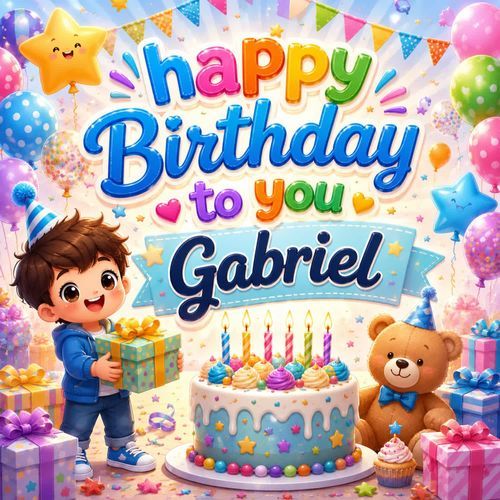 Happy Birthday To You Gabriel