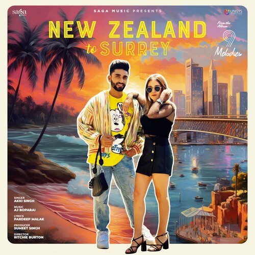 New Zealand To Surrey - 9 Melodies