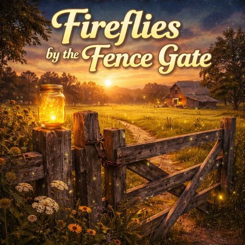 Fireflies by the Fence Gate