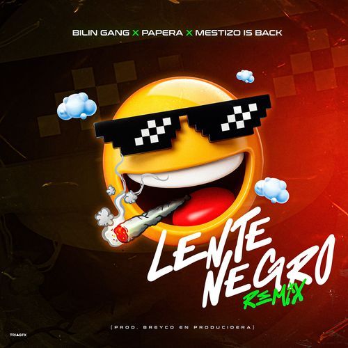 Lente Negro (Remix) cover art