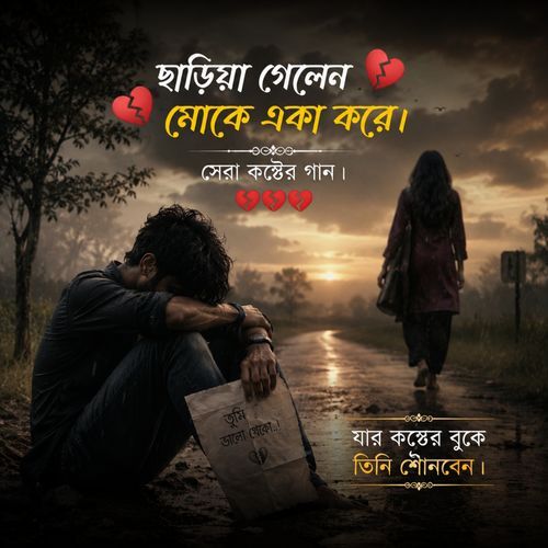 ছারিয়া গেলেন মোকে একা করে