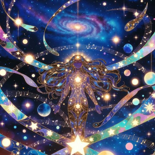 A Celestial Ballad of Divine Creation and Human Awakening cover art
