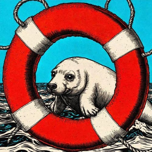 альбом для плюшевого тюленя Витали