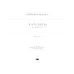 5 Studien, Anh. 1a/1: 5. Chaconne (Arr. for Piano after Bach's Violin Partita No. 2 in D Minor, BWV 1004)