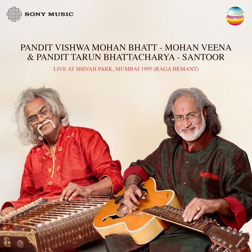 Pandit Vishwa Mohan Bhatt - Mohan Veena & Pandit Tarun Bhattacharya - Santoor Live At Shivaji Park, Mumbai 1995 (Raga Hemant)