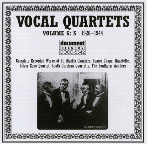 Vocal Quartets Vol. 6 S (1926-1944)