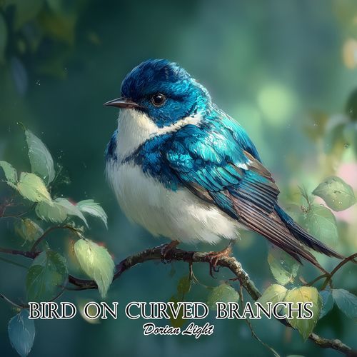 Bird on Curved Branch