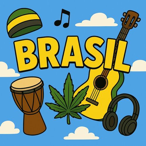 Brasil (Dancehall Type beat) cover art