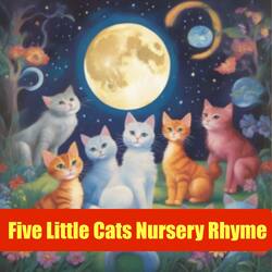 Five Little Cats Nursery Rhyme-FSwHSBhZb3g