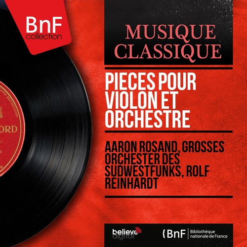 Pièces pour violon et orchestre (Mono Version)
