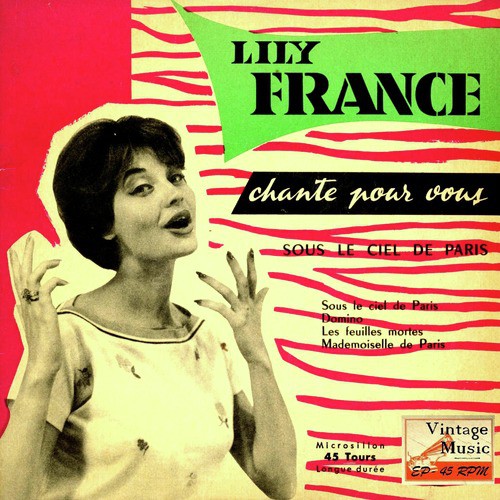 Vintage French Song Nº 28 - EPs Collectors &quot;Sous Le Ciel De paris&quot;