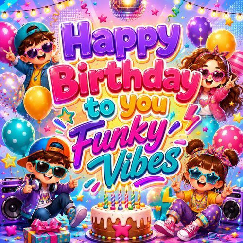 Happy Birthday To You Funky Vibes