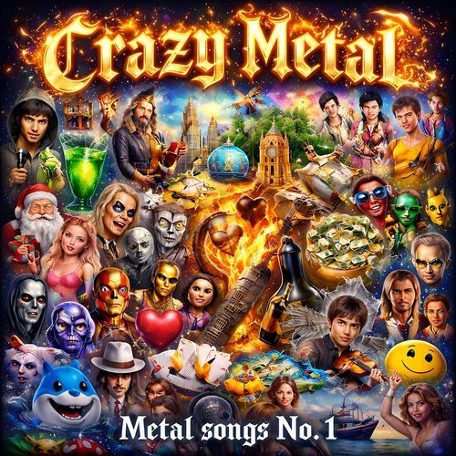 Storm the Capitol: Iced Earth style cover art