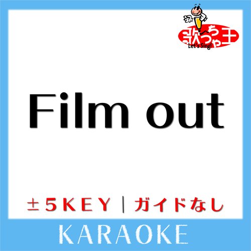 Film out +3Key(原曲歌手:BTS[防弾少年団]) cover art