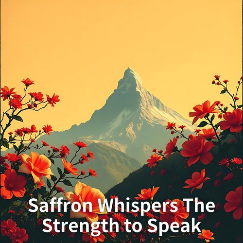 Saffron Whispers the Strength to Speak