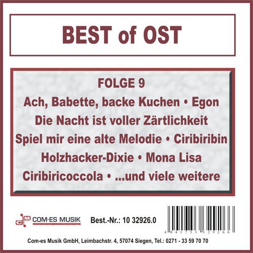 Best of Ost, Folge 9