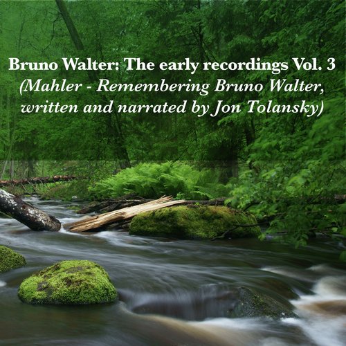 Bruno Walter: The early recordings Vol. 3 (Mahler - Remembering Bruno Walter, written and narrated by Jon Tolansky)