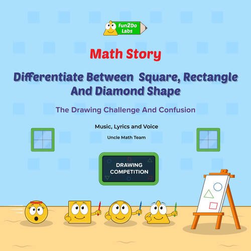 Differentiate Between Square, Rectangle And Diamond Shape