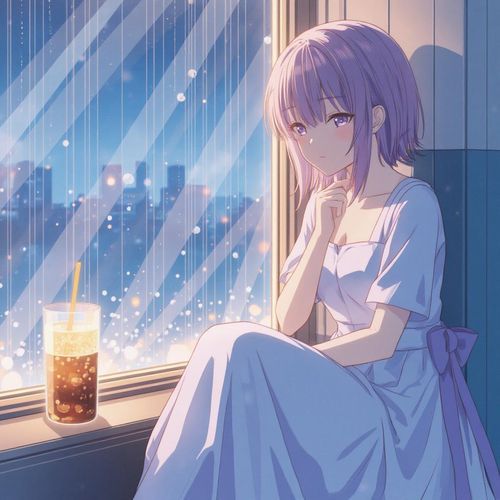 Lost in soda rain cover art