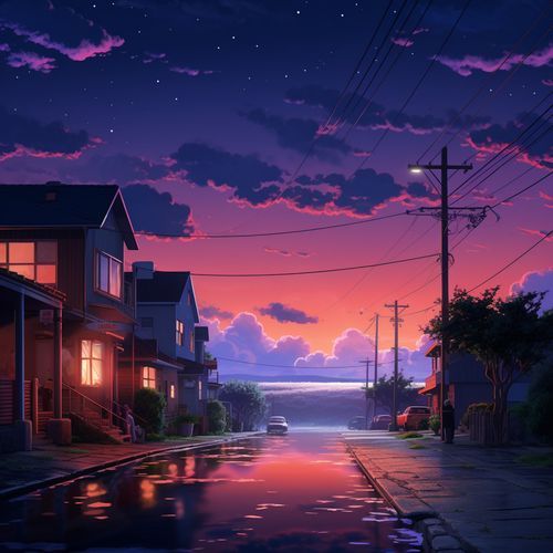 Lofi Twilight: Evening Calm_poster_image