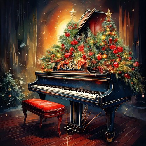 Piano Christmas Glow