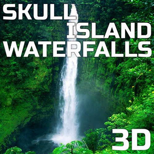 Soothing Skull Island Waterfalls Sounds (Bamboo Water Sound 3D Remix) cover art
