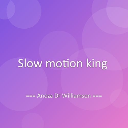 Slow motion king cover art