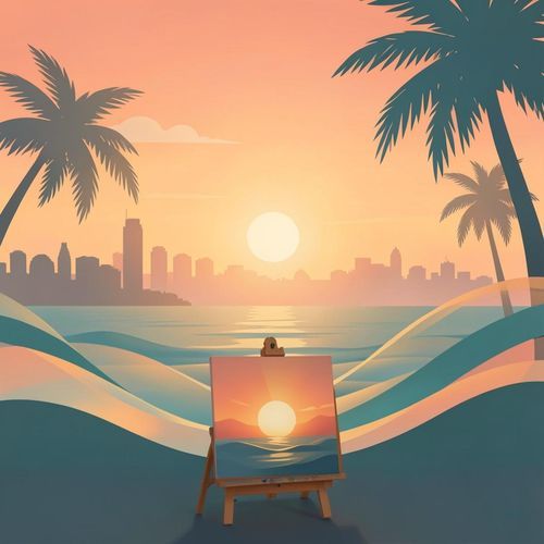 Afro House Cozy Singapore Painting Playlist