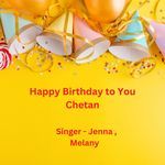 Happy Birthday To You Chetan