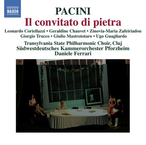 Don Giovanni Tenorio, o Il convitato di pietra: Act II Scene 5: Duetto: Signor Commendatore… (Ficcanaso, Don Giovanni, Commendatore)