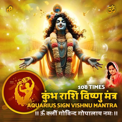 Kumbh Rashi Vishnu Mantra Aquarius Sign Vishnu Mantra - 108 Times