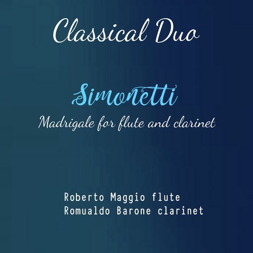 Simonetti: Magrigale for Flute and Clarinet cover art