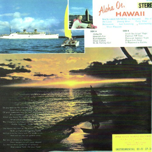 Aloha Oe, Hawaii