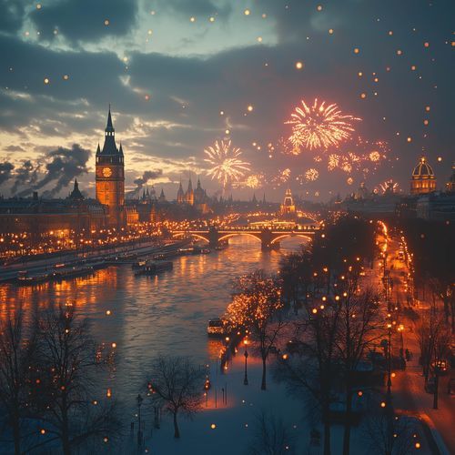 Fröhlich Den Rhein Hinunter Segeln, Mit Weihnachtsstimmung Im Überfluss