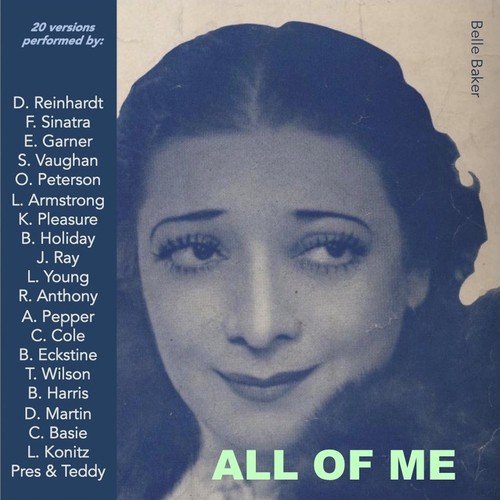 All of Me (20 versions performed by)