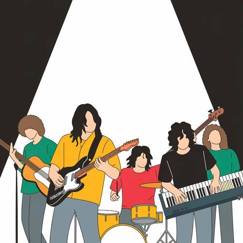 Boys band cover art