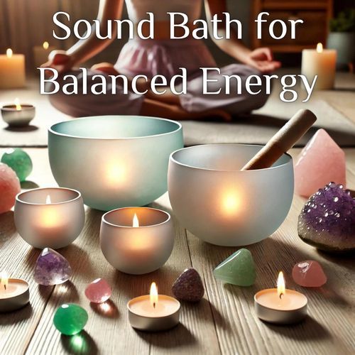 Crystal Singing Bowl Sound Bath for Balanced Energy