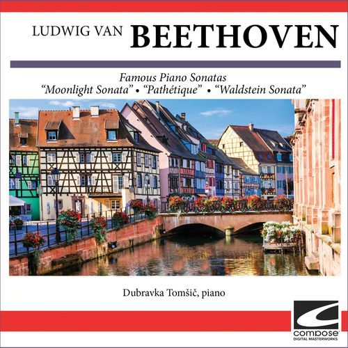 Ludwig van Beethoven - Famous Piano Sonatas - "Moonlight Sonata" - "Pathétique" - "Waldstein Sonata"_poster_image