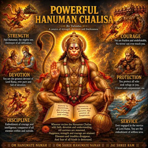 Powerful Hanuman Chalisa