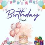 Happy Birthday Paul