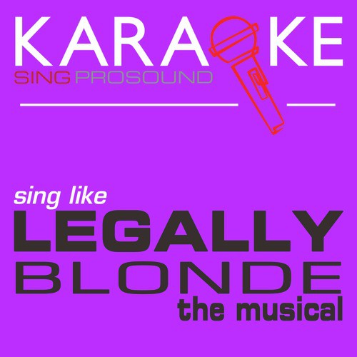 Legally Blonde (In the Style of Legally Blonde) [Karaoke Instrumental Version]